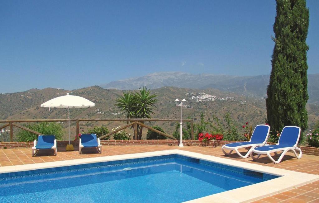 Cortijo La Rijana Villa Sayalonga Exteriör bild